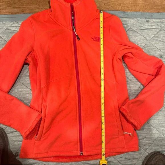 the north face sweatshirt women Small Petite Orange Turtleneck - Picture 6 of 11